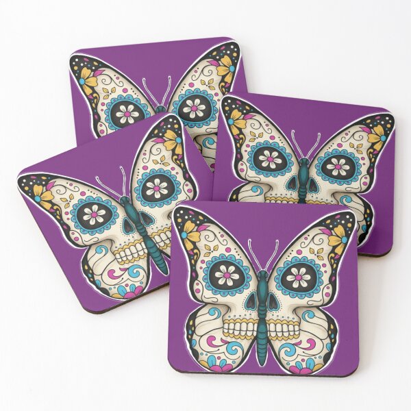 Item preview, Mariposa skull designed and sold by KabronX.
