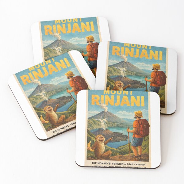 Item preview, Mount Rinjani Indonesia Crater Lake Segara Anak in West Nusa Tenggara designed and sold by Aryabek.