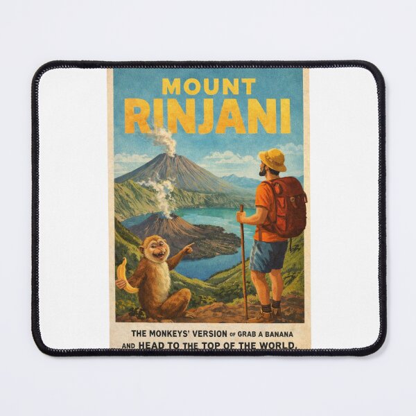 Item preview, Mount Rinjani Indonesia Crater Lake Segara Anak in West Nusa Tenggara designed and sold by Aryabek.