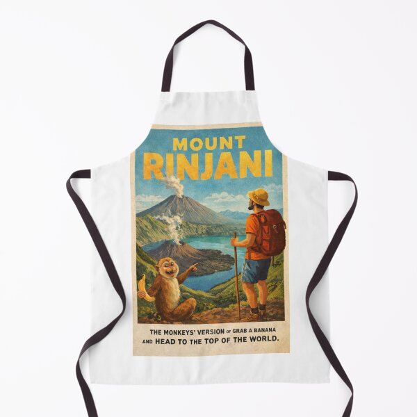 Item preview, Mount Rinjani Indonesia Crater Lake Segara Anak in West Nusa Tenggara designed and sold by Aryabek.