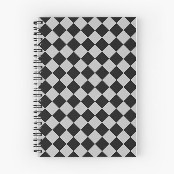 Item preview, Black and Silver Checkerboard Pattern designed and sold by pattern-archive.