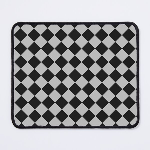 Item preview, Black and Silver Checkerboard Pattern designed and sold by pattern-archive.