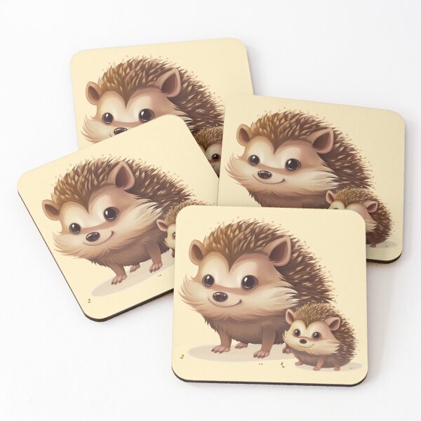 Item preview, Hedgehog Fam designed and sold by bubblyrainbow.