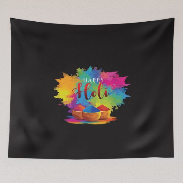 Item preview, Happy Holi Festival of Colors Colorful Holi Powder Indian Festival Design designed and sold by kiralynstration.