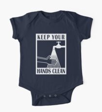Keep your hands clean One Piece - Short Sleeve