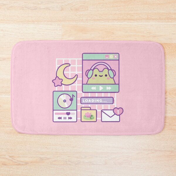Item preview, Pastel Lofi Desktop Aesthetic Frog designed and sold by BrownHorse90s.