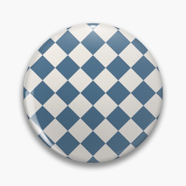 Item preview, Blue and Cream Checkerboard Pattern designed and sold by pattern-archive.