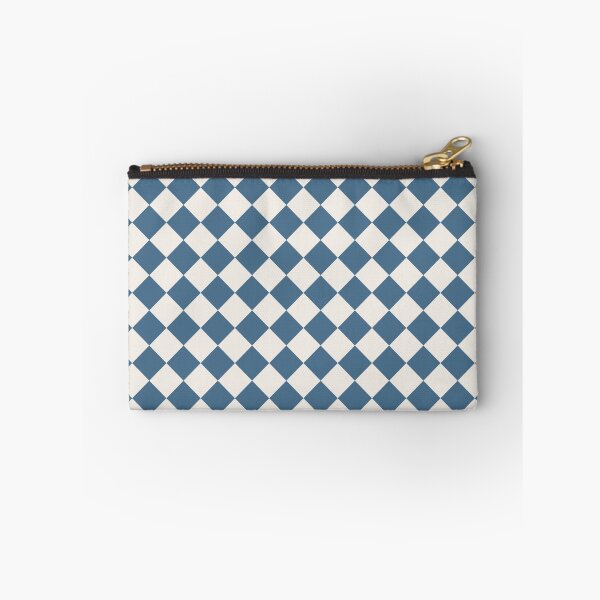Item preview, Blue and Cream Checkerboard Pattern designed and sold by pattern-archive.