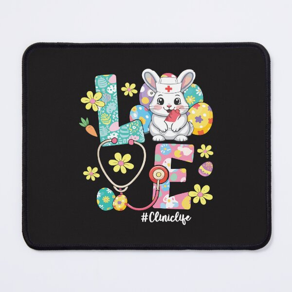 Item preview, Cute Nurse Bunny Love Clinic Life Easter Nurse Medical Worker Design designed and sold by kiralynstration.