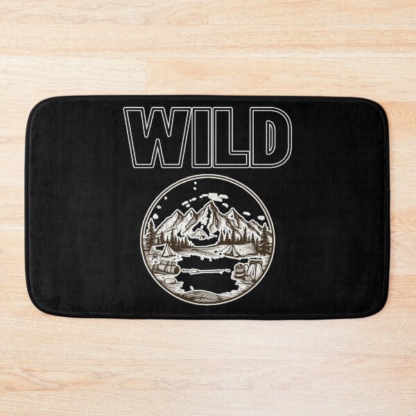 Item preview, WILD adventures hiking camping nature lover hiker camper adventurer designed and sold by Jt41.