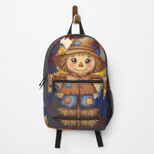 Item preview, Too Cute to Scare! Happy Autumn Scarecrow – Cozy Harvest Farm Cartoon designed and sold by ChenEngEng.