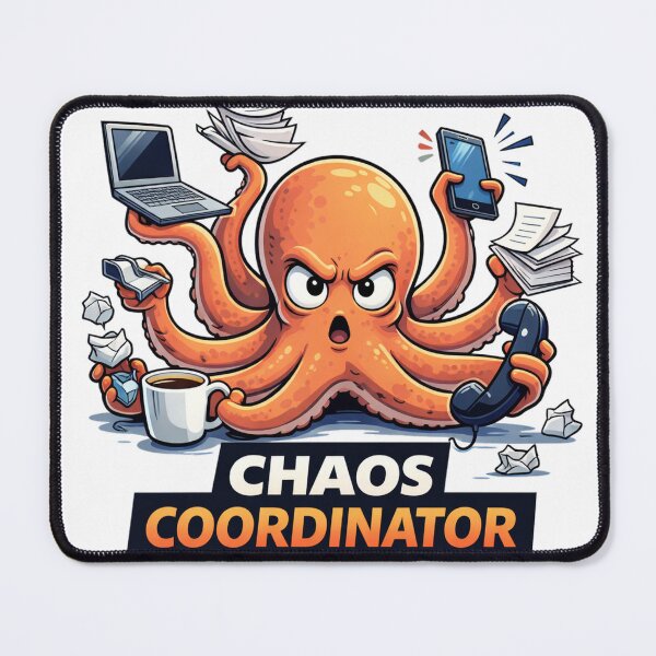 Item preview, Multitasking Chaos Octopus Meme designed and sold by the-dovlat.
