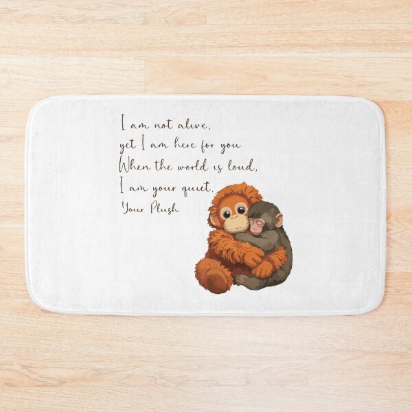 Item preview, Your Plush I Am Not Alive Yet I Am Here For You Emotional Support Plush Quote designed and sold by kiralynstration.