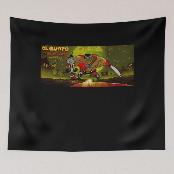 Item preview, EL GUAPO VS THE NARCO VAMPIRES!  designed and sold by AlGadi.