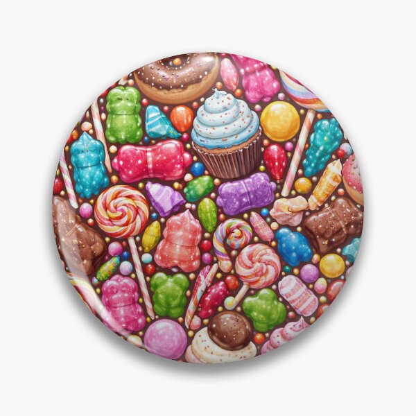 Item preview, Colorful Candy Pattern – Sweet Kawaii Candy Aesthetic designed and sold by DrizzyV.