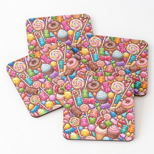 Item preview, Colorful Candy Pattern – Sweet Kawaii Candy Aesthetic designed and sold by DrizzyV.