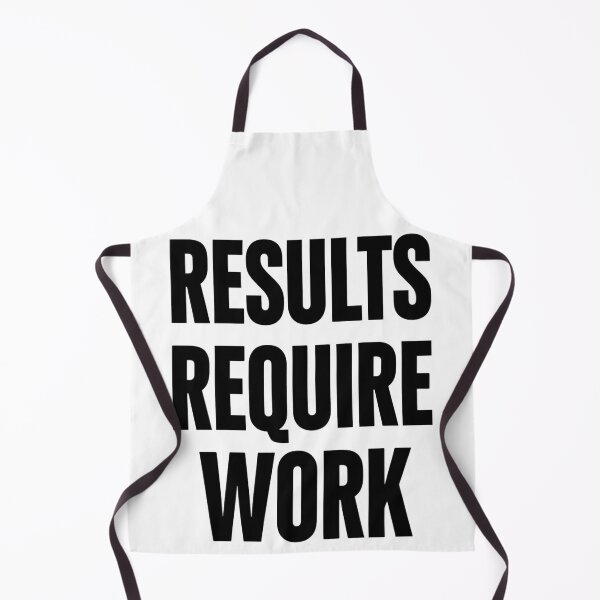 Item preview, Results Require Work Gym Shirt | Fitness Motivation Quote designed and sold by guchieworldcollection.