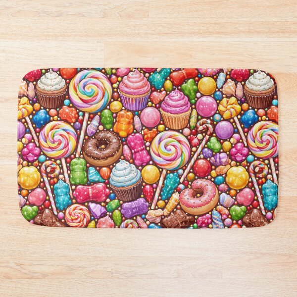 Item preview, Colorful Candy Pattern – Sweet Kawaii Candy Aesthetic designed and sold by DrizzyV.