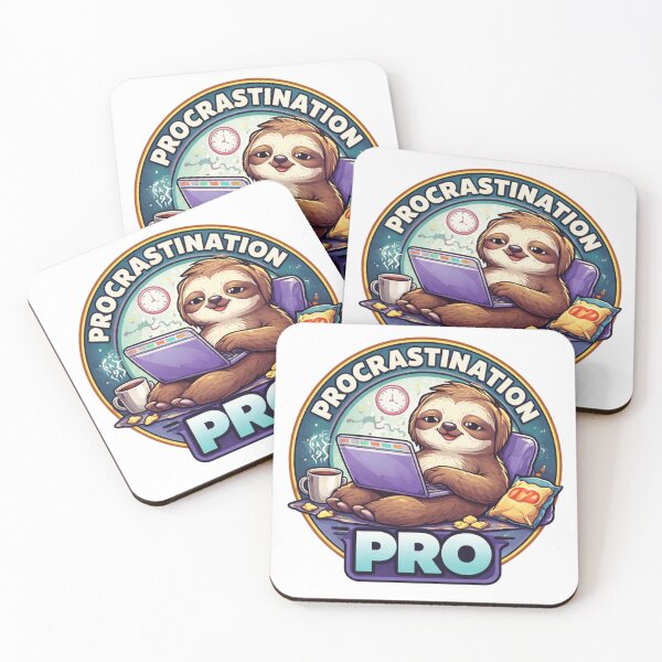 Item preview, Professional Procrastinator Sloth Meme designed and sold by the-dovlat.