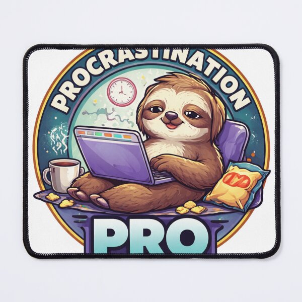 Item preview, Professional Procrastinator Sloth Meme designed and sold by the-dovlat.