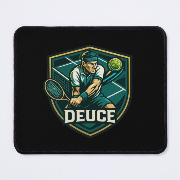 Item preview, DEUCE , Tennis – Racket Sport, Serve, Forehand, Backhand, Volley, Groundstrokes, Courts & Grand Slam Action designed and sold by Typologystudios.