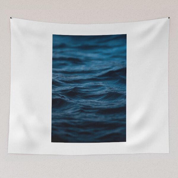 Item preview, Dark Blue Sea Photographic Print designed and sold by Mother-Nature65.