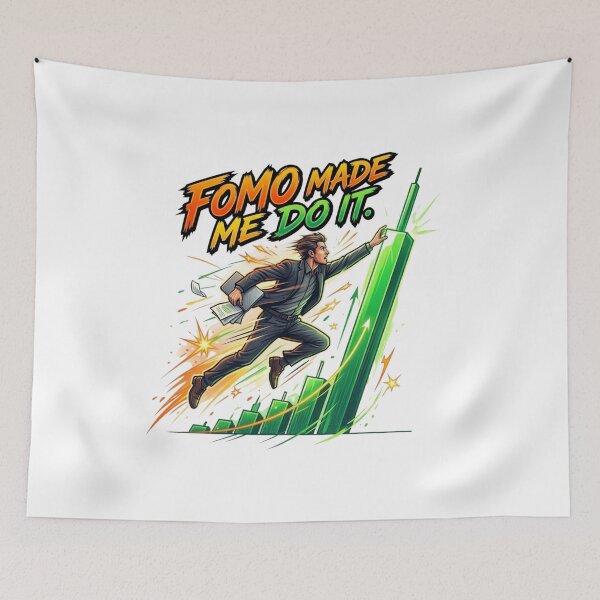 Item preview, FOMO Made Me Do It designed and sold by TradingOnDemand.