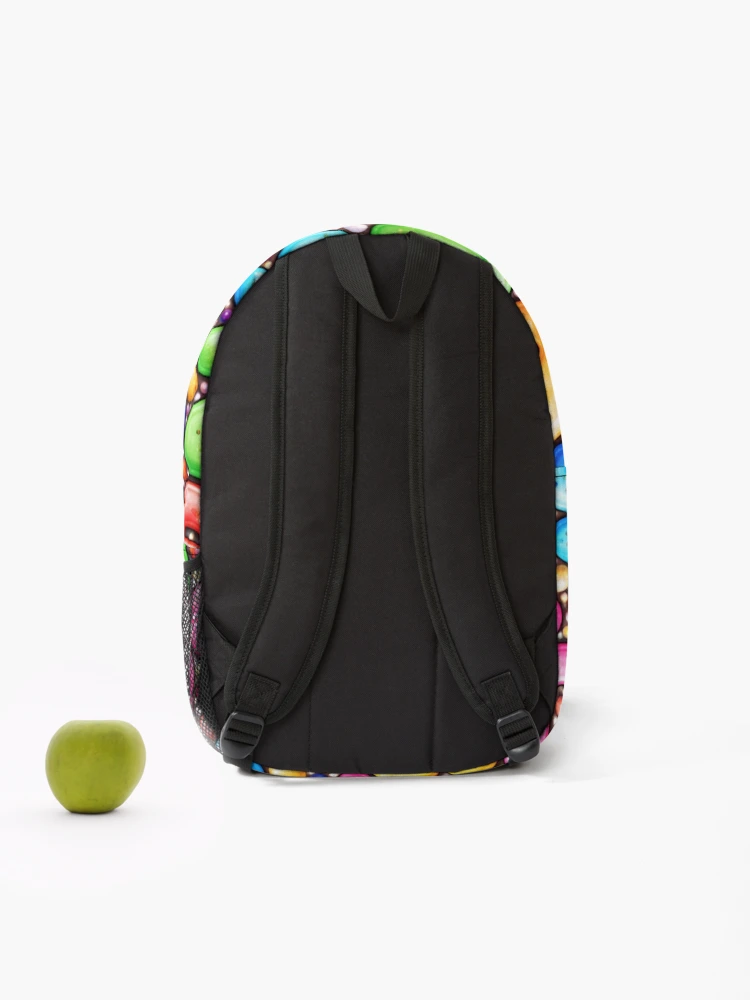 Thumbnail 2 of 3, Backpack, Colorful Numbers Pattern – Fun Math and Numbers Illustration designed and sold by DrizzyV.