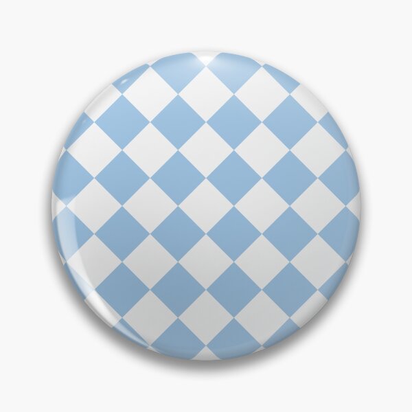 Item preview, Checkerboard White and Baby Blue Pattern designed and sold by pattern-archive.