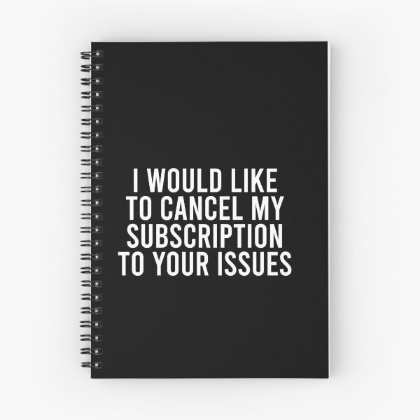 Item preview, I Would Like to Cancel My Subscription to Your Issues designed and sold by malicaferrha.