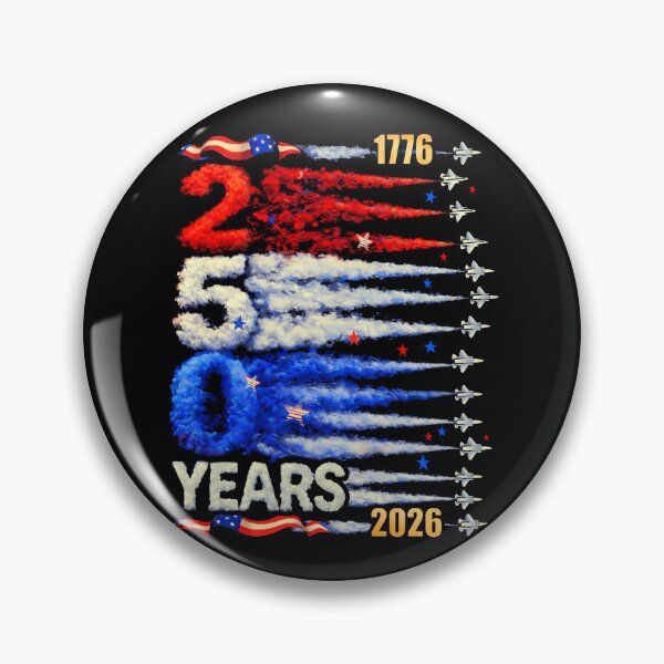 Item preview, AMERICA 250 YEARS 1776-2026 Anniversary Celebration jet fighter designed and sold by Patchina.