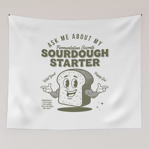 Item preview, sourdough Starter Bread Baking Baker Sourdough designed and sold by LuminOrb.