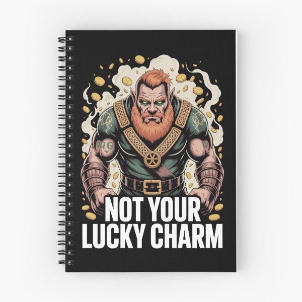 Item preview, Not Your Lucky Charm – Red Beard Celtic Tattoo Leprechaun Warrior Gold Coins St. Patrick's Day designed and sold by DarylWelsh2024.