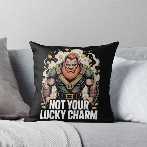 Item preview, Not Your Lucky Charm – Red Beard Celtic Tattoo Leprechaun Warrior Gold Coins St. Patrick's Day designed and sold by DarylWelsh2024.