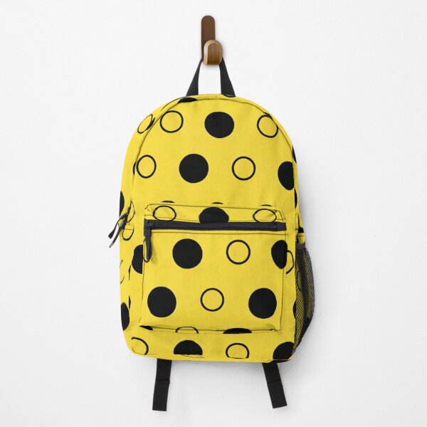 Item preview, Black Polka Dot Pattern on Yellow – Retro Minimal Line Art Design designed and sold by DrizzyV.