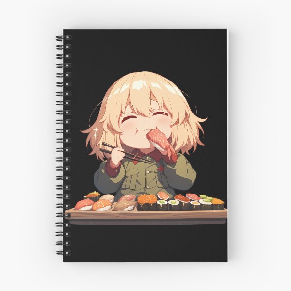 Item preview, Katyusha Girls Und Panzer Chibi Sushi Snack Commander designed and sold by Spraykart.