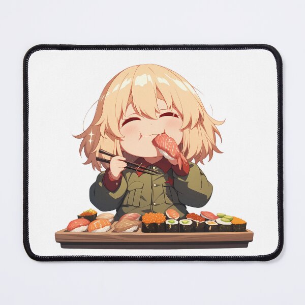 Item preview, Katyusha Girls Und Panzer Chibi Sushi Snack Commander designed and sold by Spraykart.