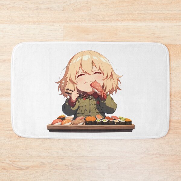 Item preview, Katyusha Girls Und Panzer Chibi Sushi Snack Commander designed and sold by Spraykart.