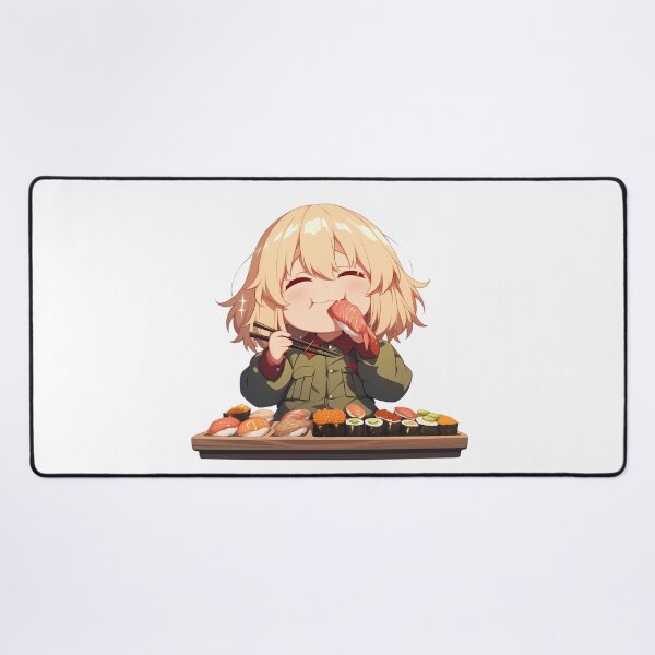 Item preview, Katyusha Girls Und Panzer Chibi Sushi Snack Commander designed and sold by Spraykart.