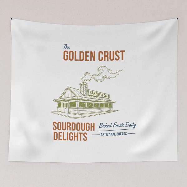 Item preview, Sourdough Bread Baking Golden Crust Sourdough designed and sold by LuminOrb.