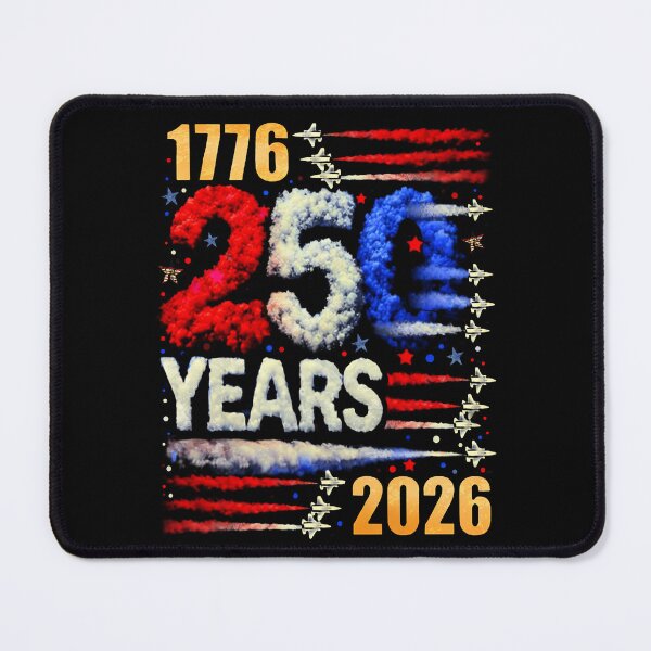 Item preview, AMERICA 250 YEARS 1776-2026 Anniversary Celebration jet fighter designed and sold by Patchina.
