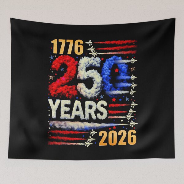Item preview, AMERICA 250 YEARS 1776-2026 Anniversary Celebration jet fighter designed and sold by Patchina.