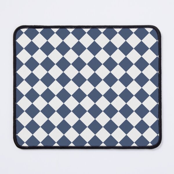Item preview, Checkerboard White and Blue Pattern designed and sold by pattern-archive.