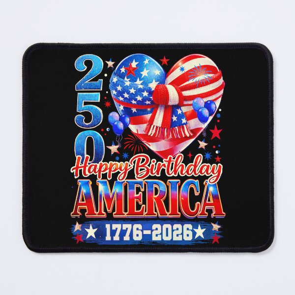 Item preview, AMERICA 250 YEARS 1776-2026 Anniversary Celebration Heart designed and sold by Patchina.