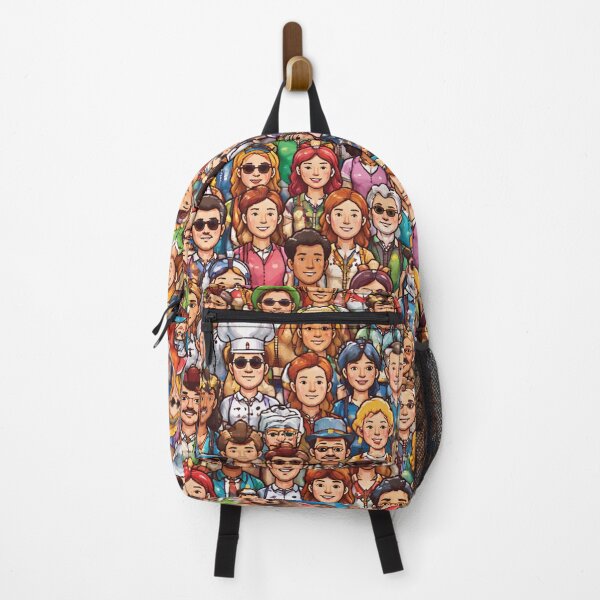 Item preview, Crowd of People Pattern – Busy Crowd Illustration designed and sold by DrizzyV.