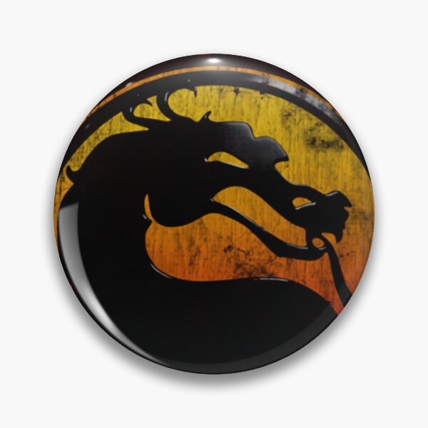 Item preview, Mortal Kombat logo  designed and sold by CatchyAsFudge.
