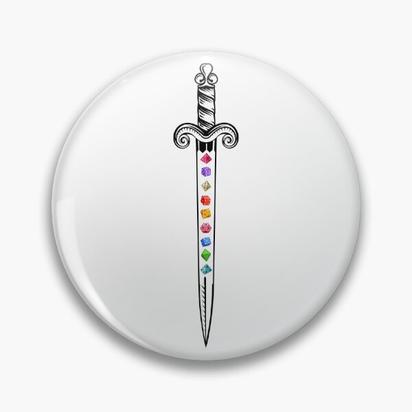 Item preview, Dungeons and Dragon Sword Dice designed and sold by Trendy-Exe.