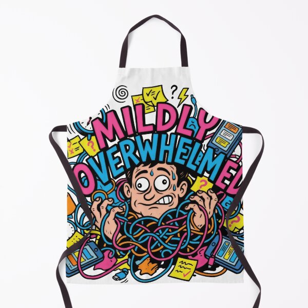 Item preview, Mildly Overwhelmed designed and sold by artofbelletz.