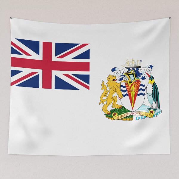 Item preview, British Antarctic Territory Flag - Polar Exploration & Penguin Pride designed and sold by NTGUILTY.