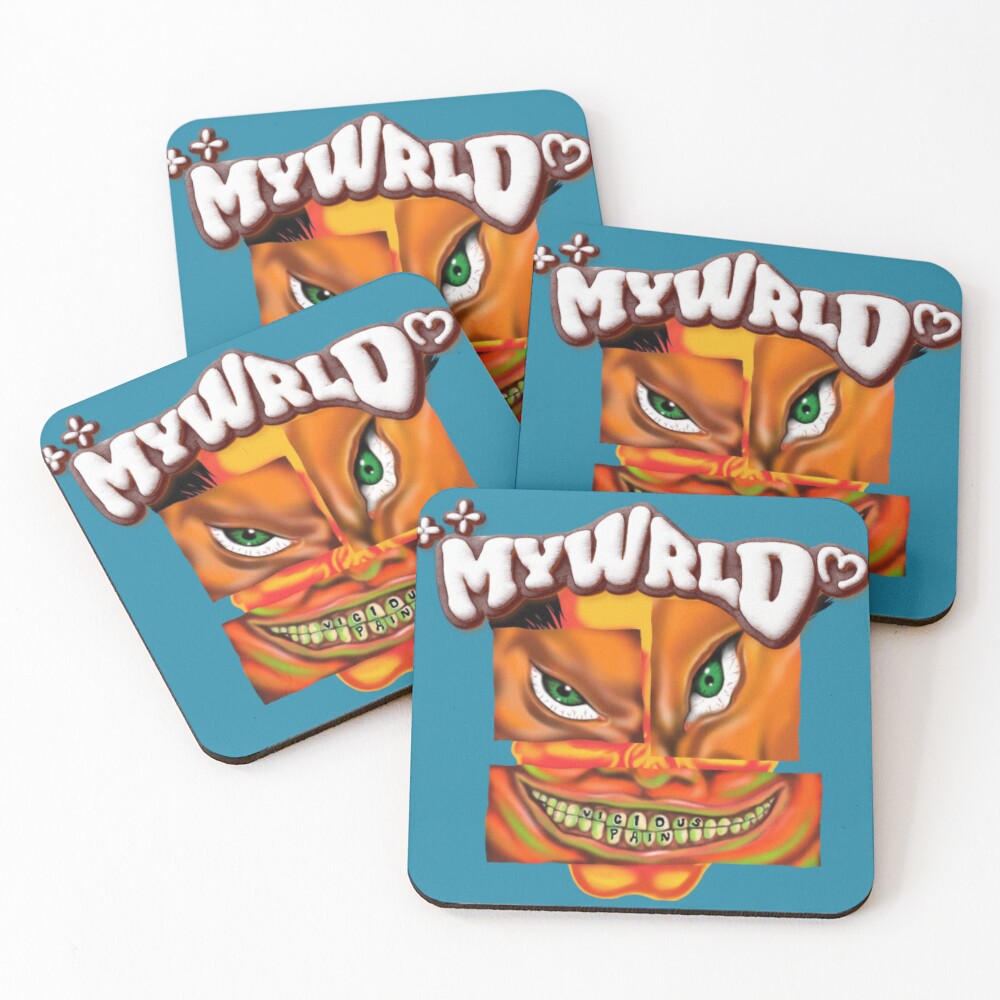 Item preview, Coasters (Set of 4) designed and sold by CraftdLibrary.